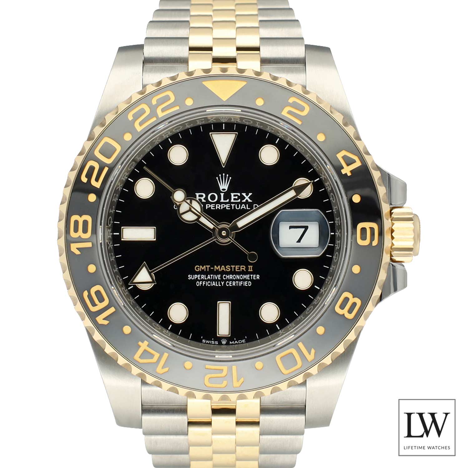 Rolex GMTMaster II 126713GRNR Rolex kopen Unworn Geelgoud