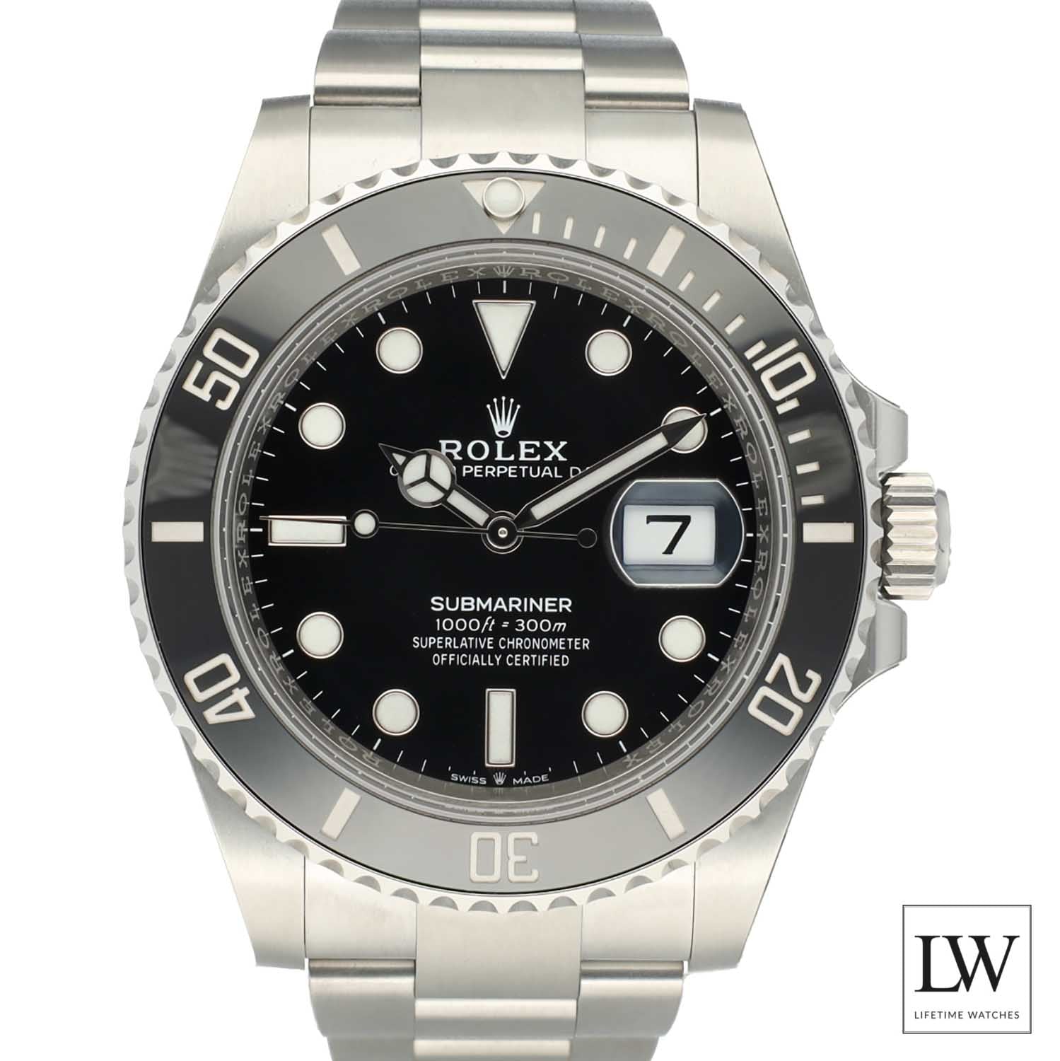 Rolex Submariner 126610LN. Yes it does exist, and yes you can get