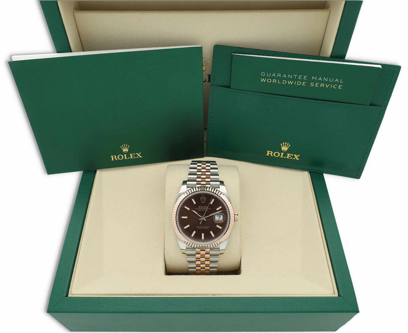 Rolex Datejust 126331 Choco 2026 Jubilee – LifeTime Watches