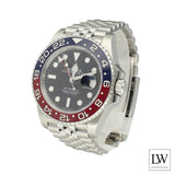 Rolex GMT-Master II 126710BLRO stalen horloge met Jubilee band en Pepsi bezel door Lifetime Watches