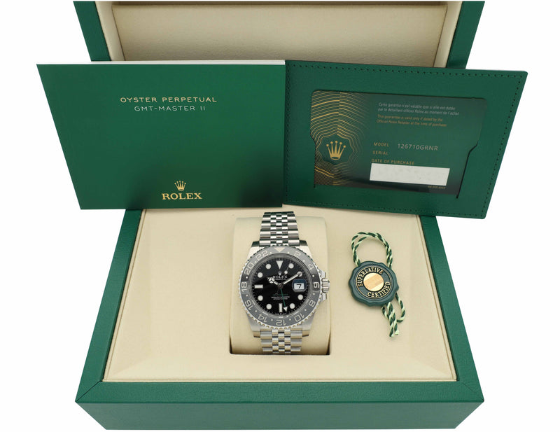 Rolex GMT-Master II 126710GRNR NEW