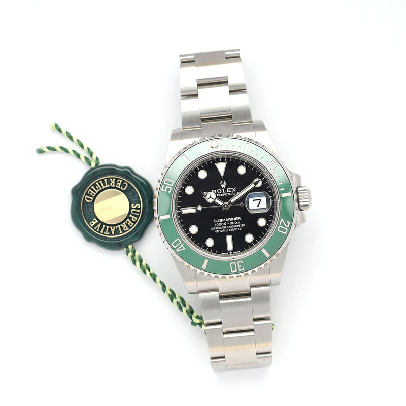 Brand New Rolex Submariner 126610LV “Starbucks” Full Set – Gold Crown Watch  Company